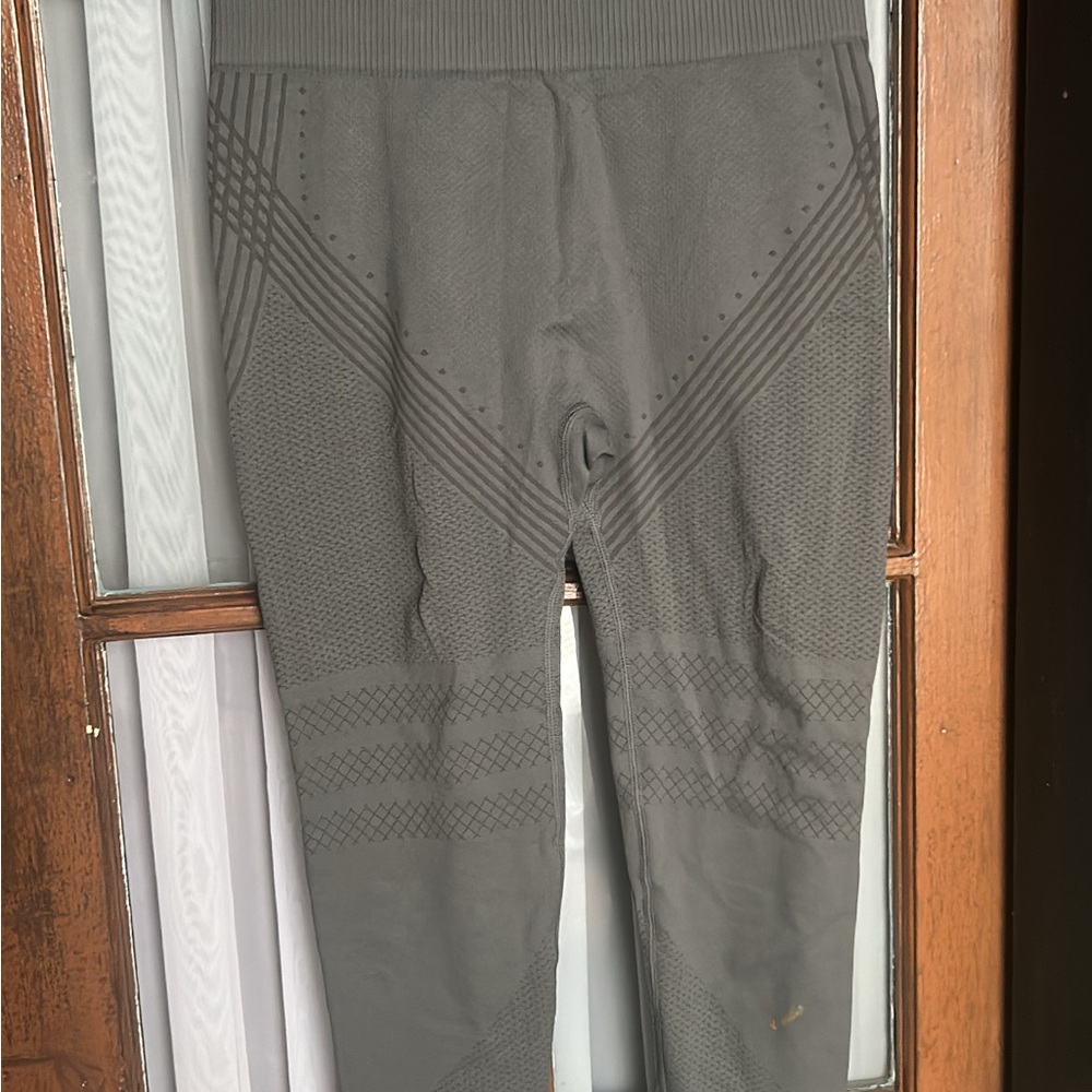 Seamless Athletic Leggings - Gray
